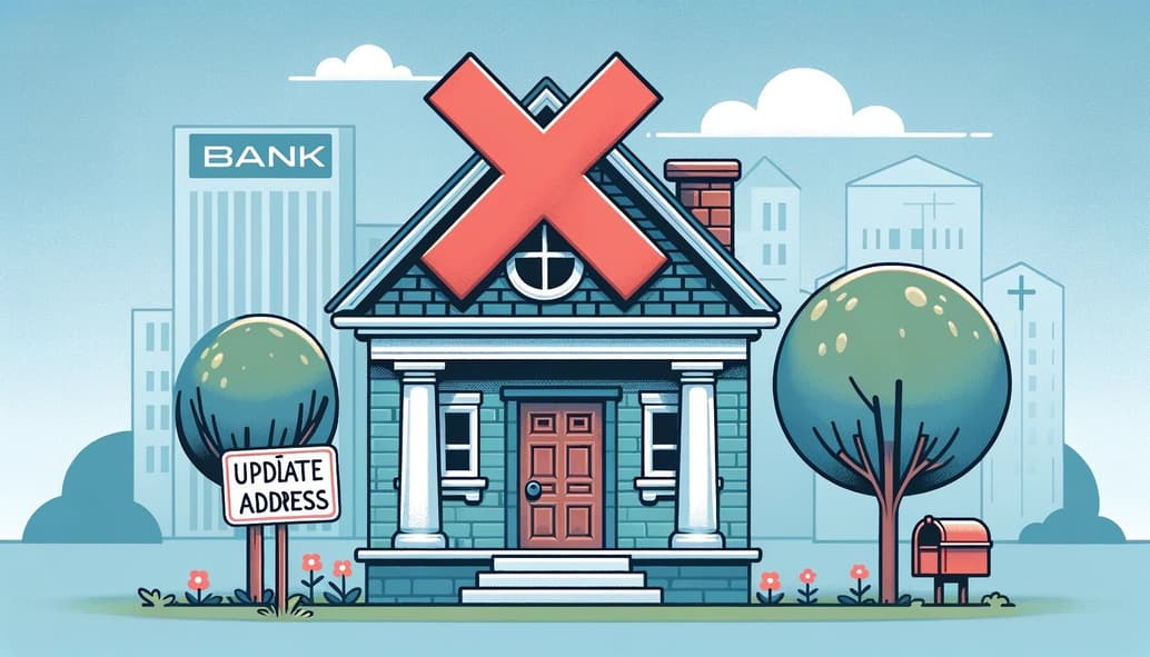 Using an Old or Outdated Address