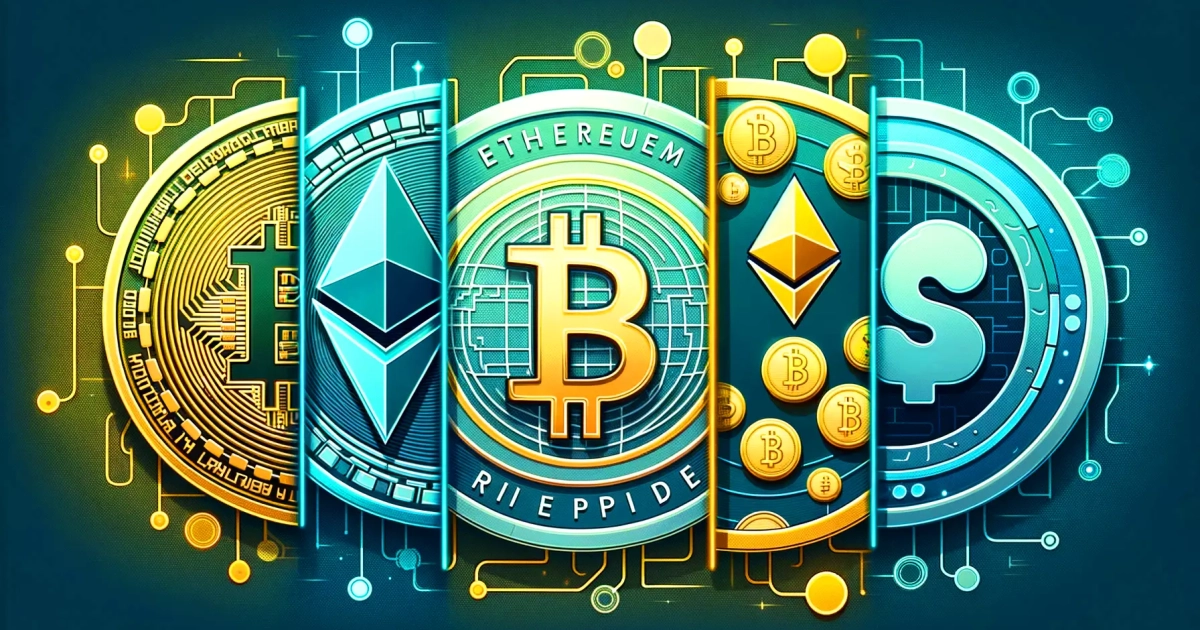 5 Types of Cryptocurrency | Rates