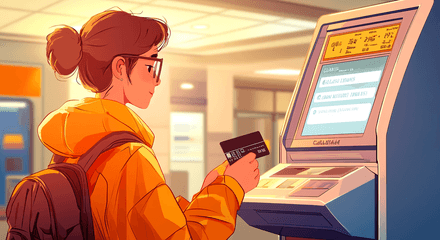 How to withdraw money from a credit card at the ATM