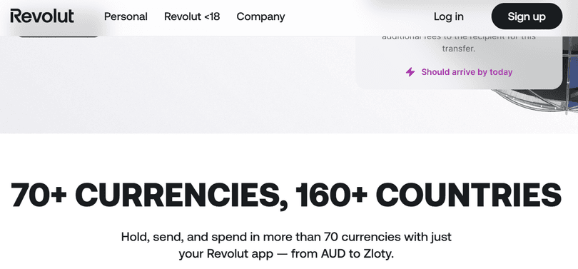 Фінансові операції в Revolut