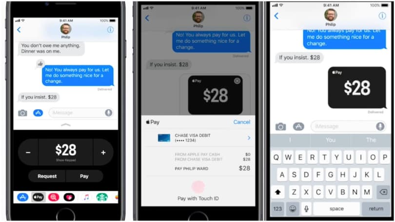 Peer-to-Peer Payments with Apple Cash