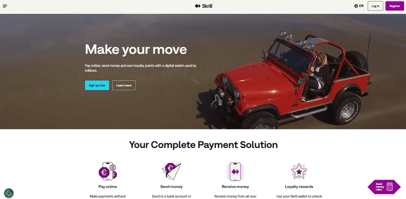 Платіжна система Skrill