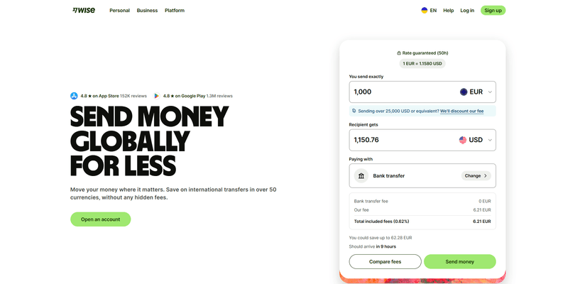 Wise - Revolut Alternative