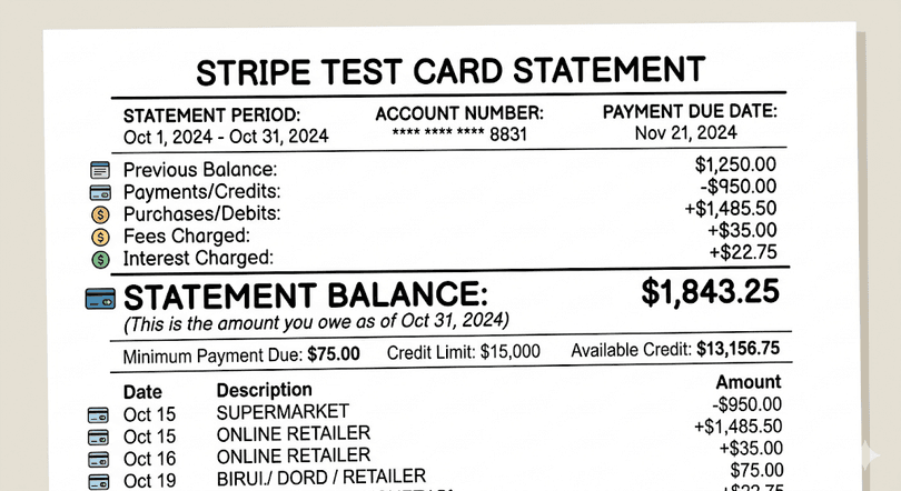 What Is a Statement Balance?